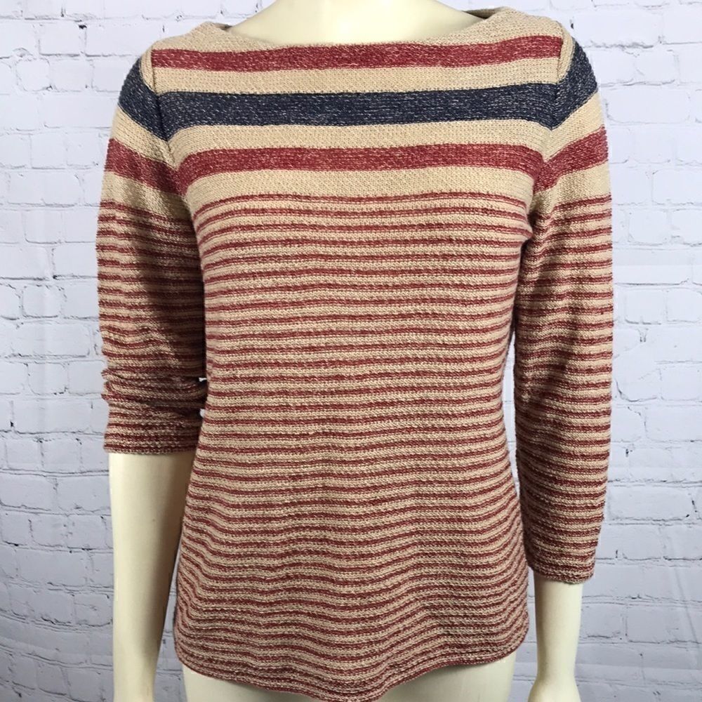 Lauren RL Primitive colors 4th of July Sweater L